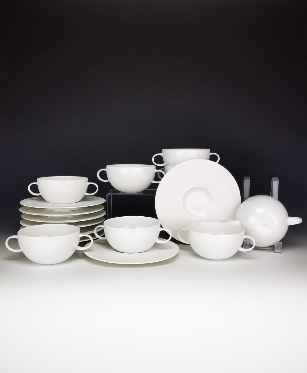 Rosenthal "La Flûte Enchantée" (Zauberflöte) par Bjørn Wiinblad, service 8 pers.-photo-1