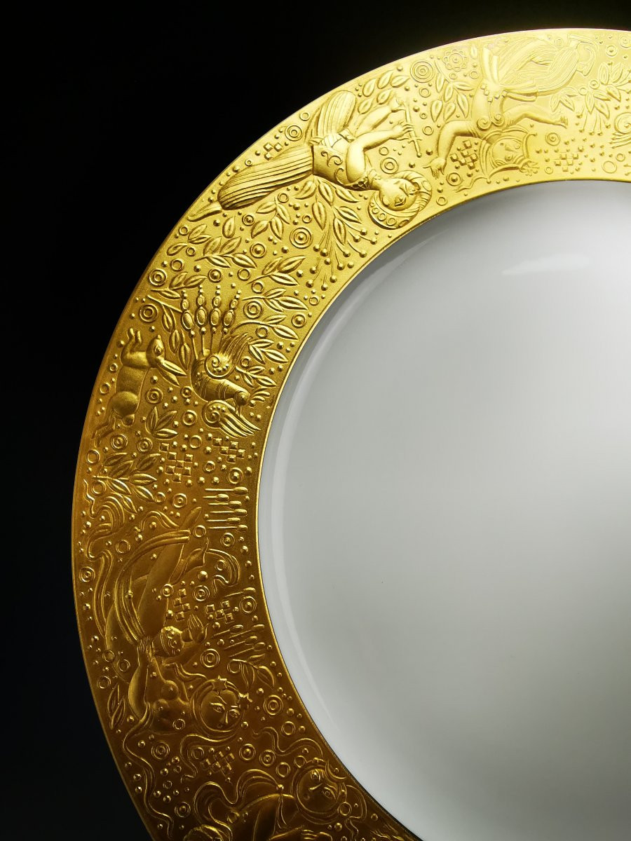 Rosenthal "La Flûte Enchantée" (Zauberflöte) par Bjørn Wiinblad, service 8 pers.-photo-8