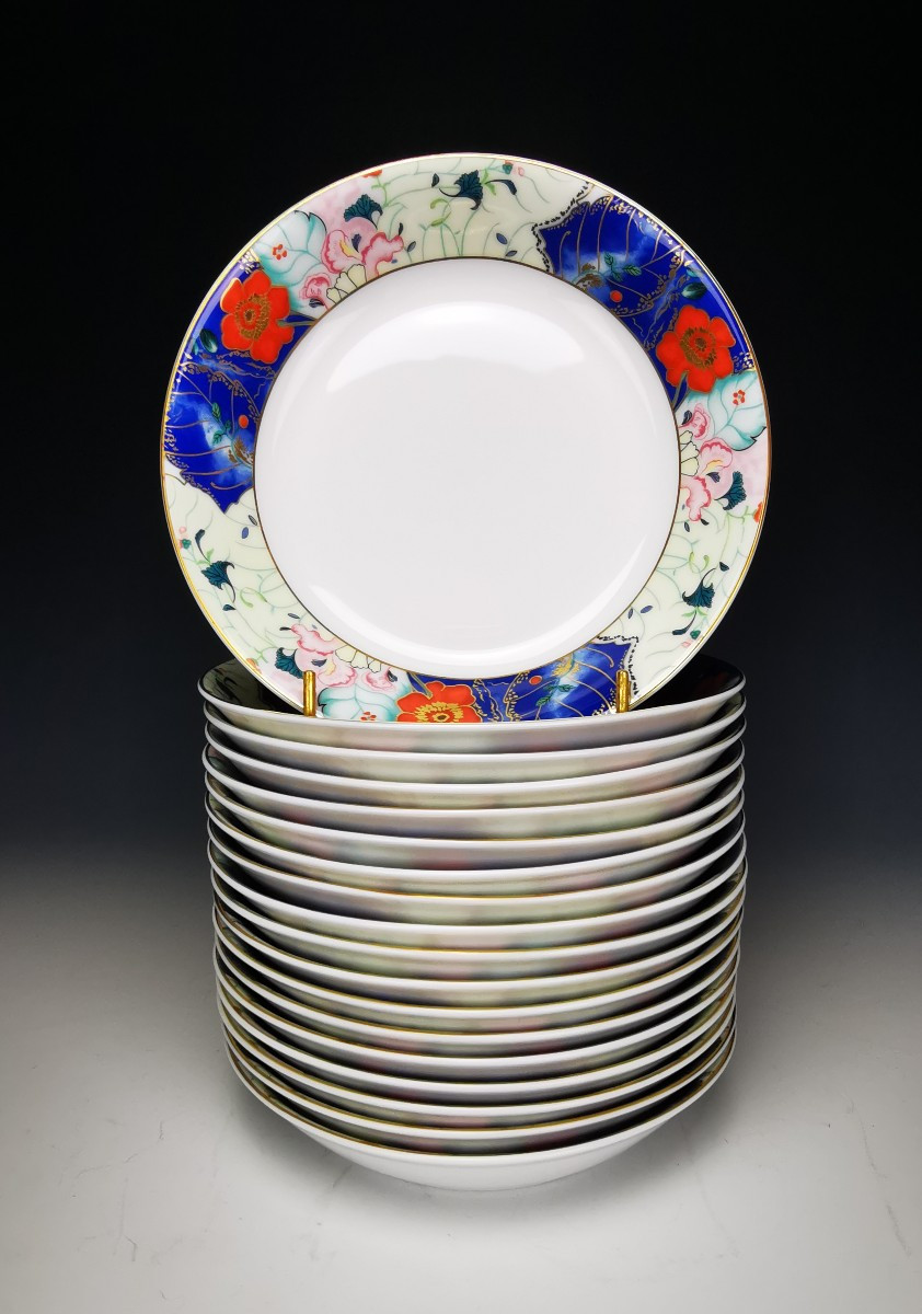 Raynaud "tout Fou" Spring Garden - 1 Bowl Plate ∅ 19.5 Cm