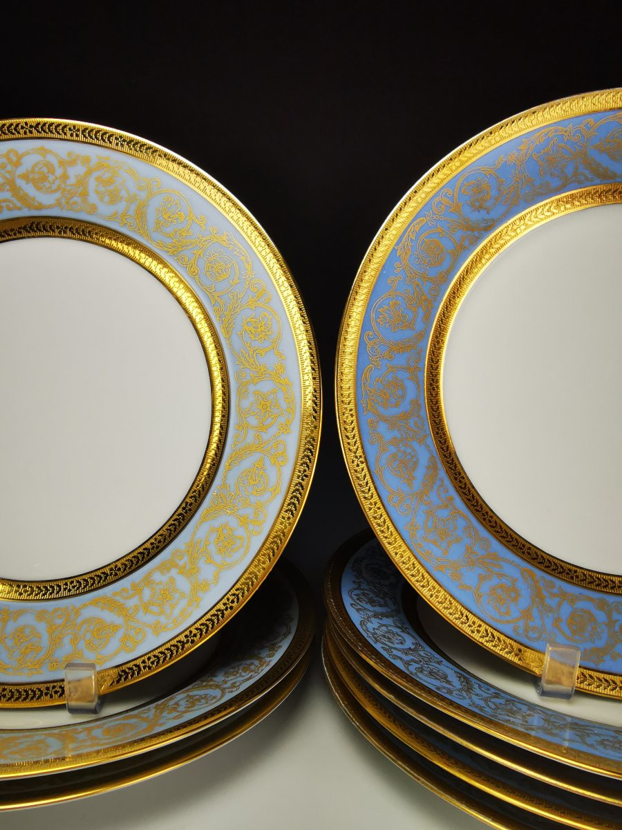 Ch.field Haviland & C. Parlon - "edith Pascal" - Dinner Service For 8 People - 43 Pcs-photo-6