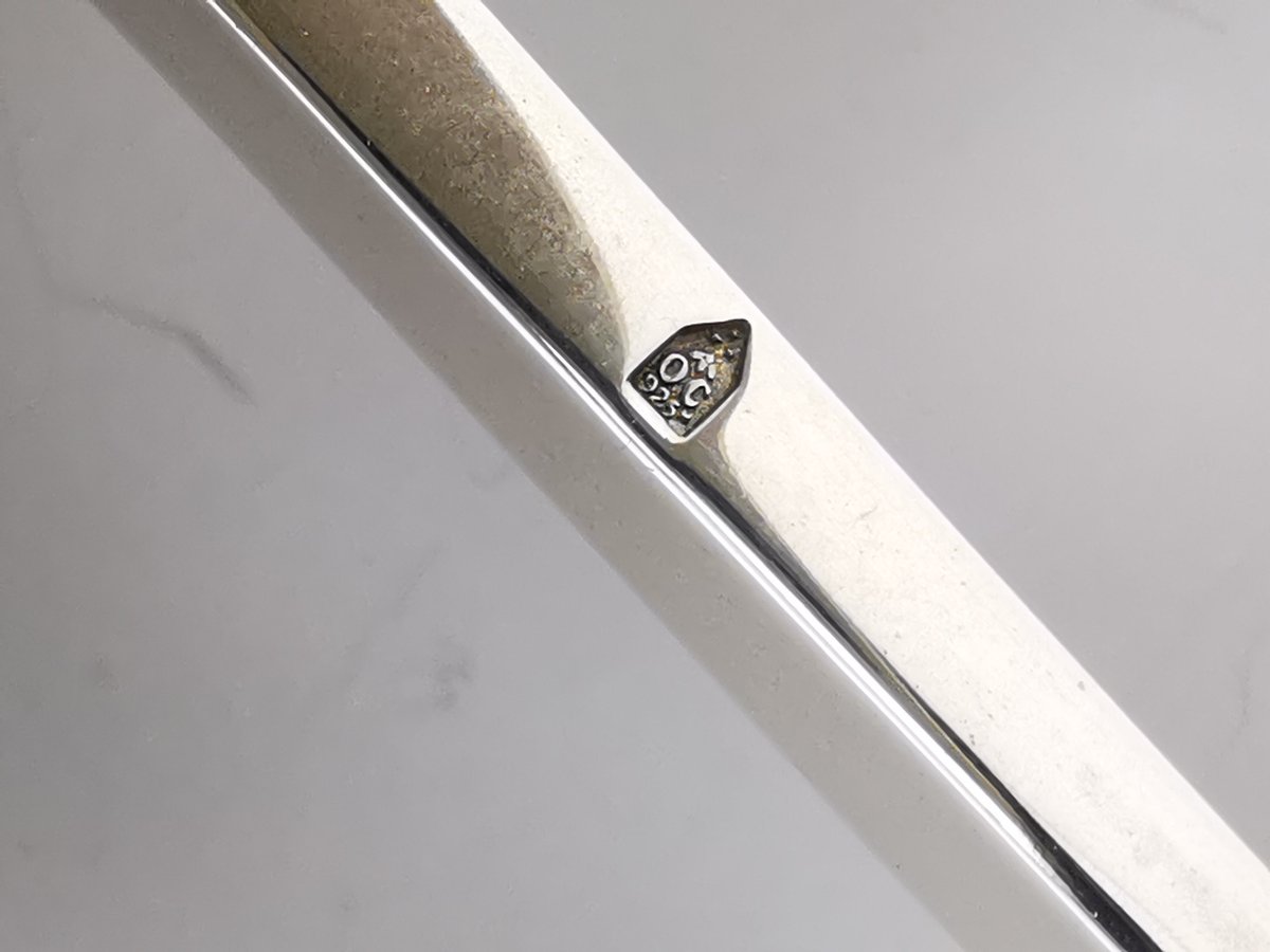 Christofle & Cardeilhac "Renaissance" - Couteau Tartineur - Argent 925-photo-1