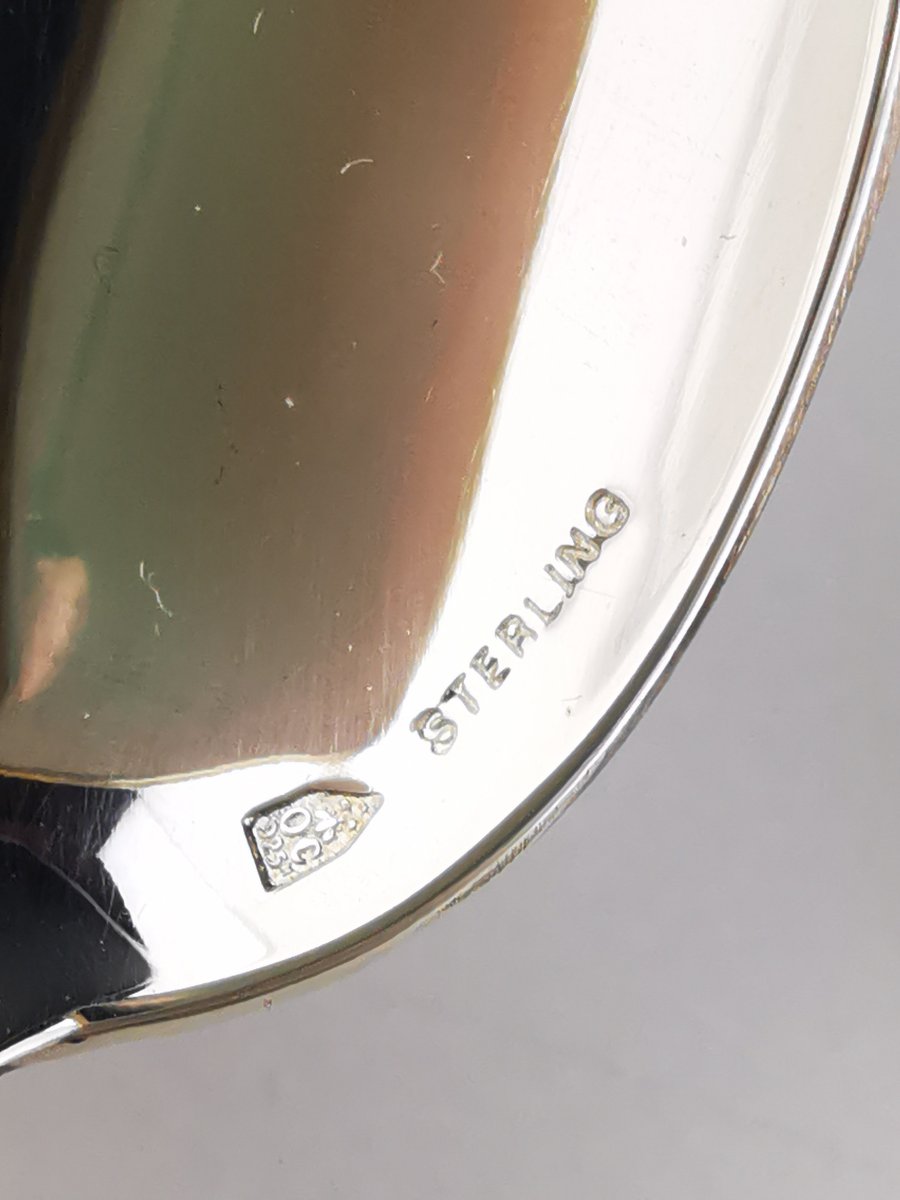 Christofle & Cardeilhac "Renaissance" - Paire De Cuillères À Thé- argent 925-photo-1