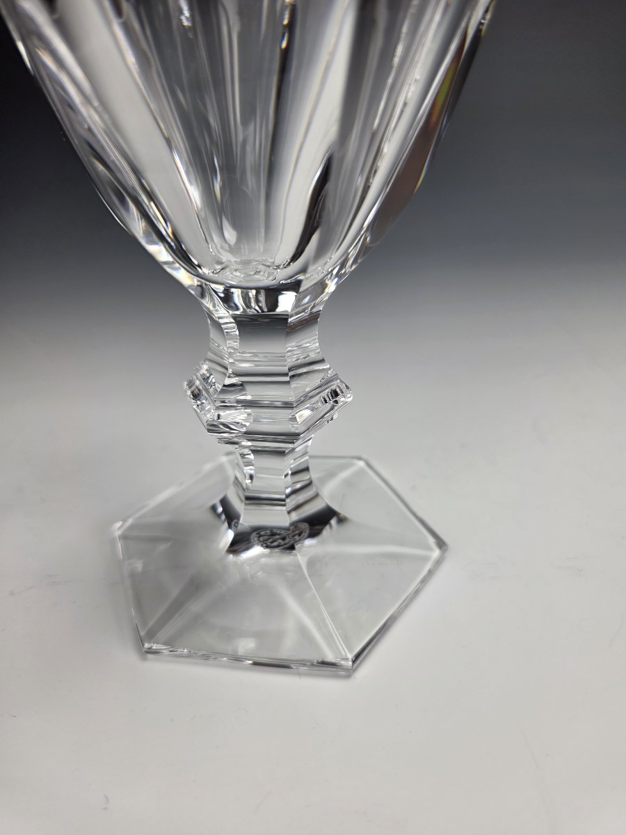 Baccarat - Harcourt 1841 - 12 Verres à eau (L) - Cristal - Etat Neuf-photo-2