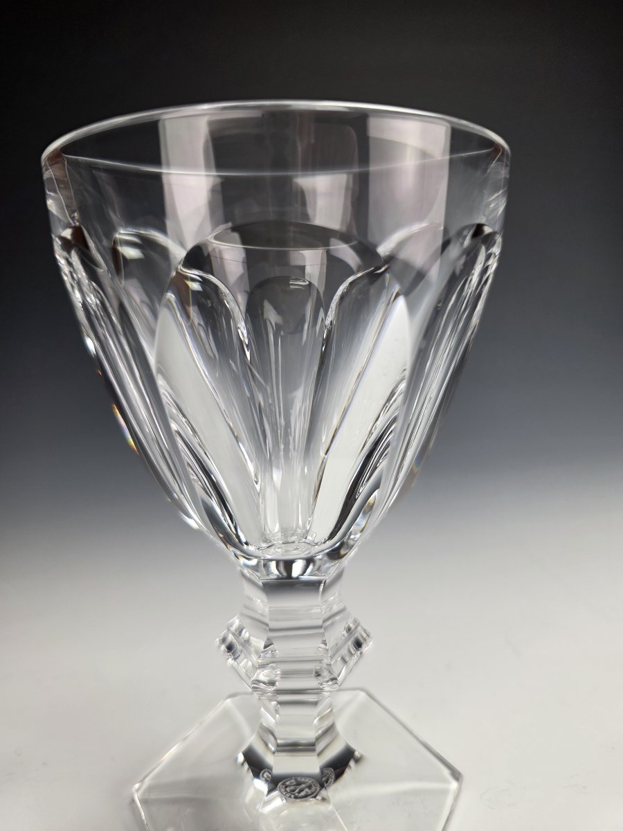 Baccarat - Harcourt 1841 - 12 Verres à eau (L) - Cristal - Etat Neuf-photo-3