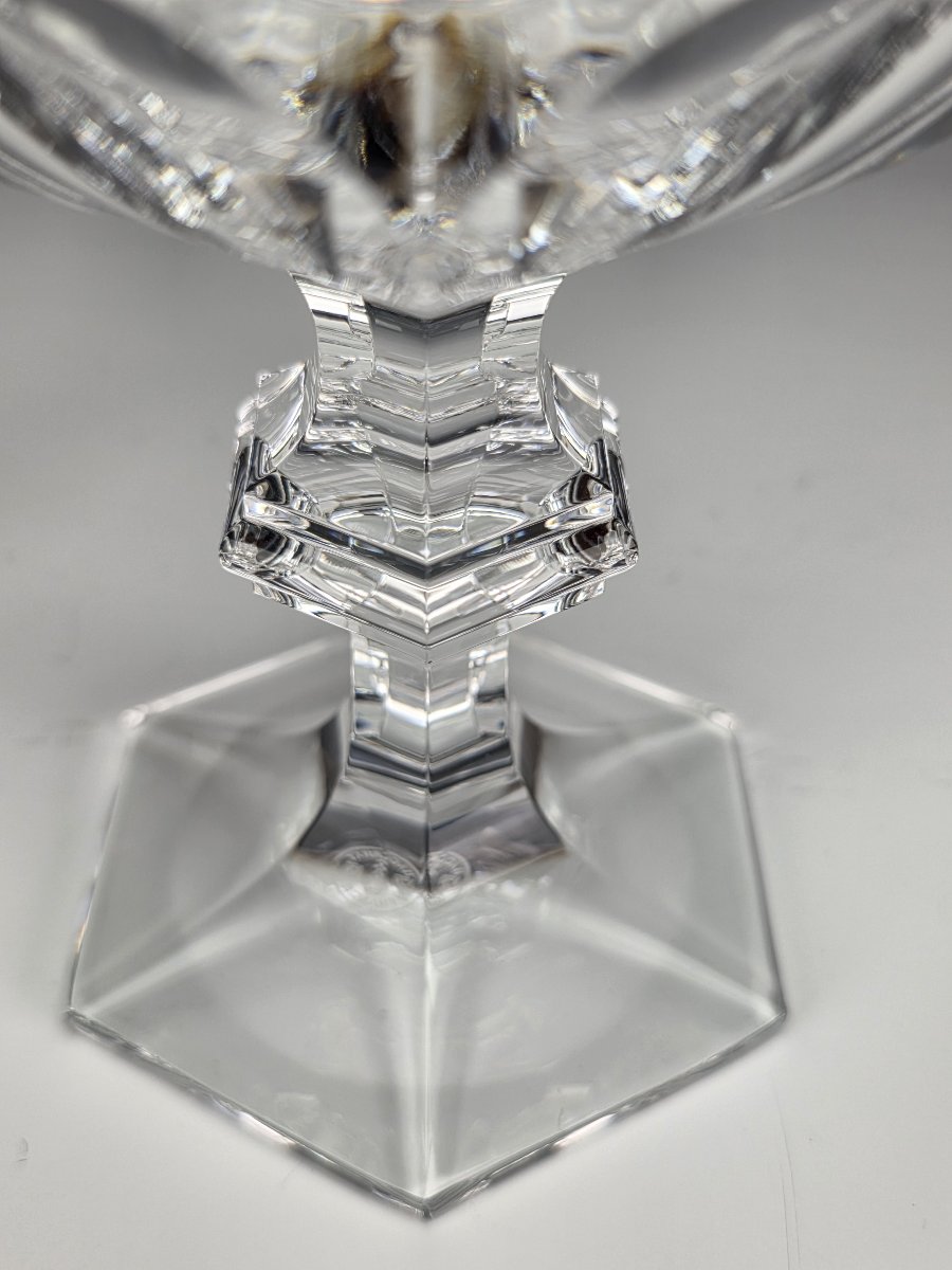 Baccarat - Harcourt 1841 - 12 Coupes à Champagne - Cristal - Etat Neuf-photo-3