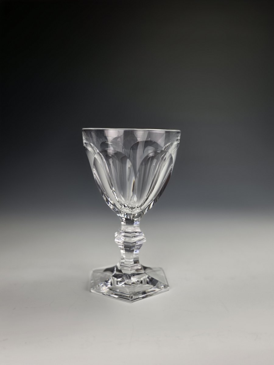 Baccarat - Harcourt 1841 - 12 Verres à Vin 13,6 cm (M) - Cristal - Etat Neuf-photo-1