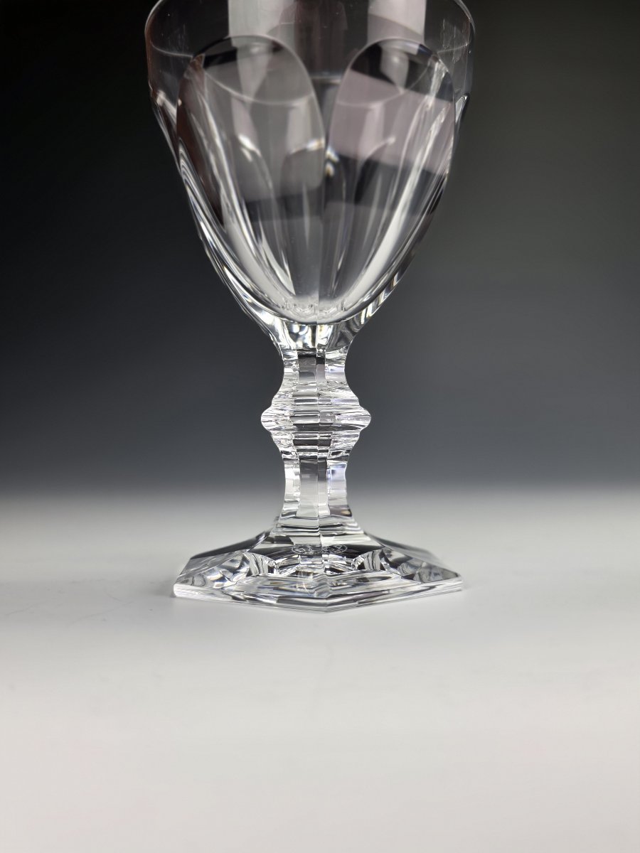 Baccarat - Harcourt 1841 - 12 Verres à Vin 13,6 cm (M) - Cristal - Etat Neuf-photo-2