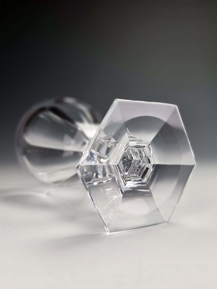 Baccarat - Harcourt 1841 - 12 Verres à Vin 13,6 cm (M) - Cristal - Etat Neuf-photo-4