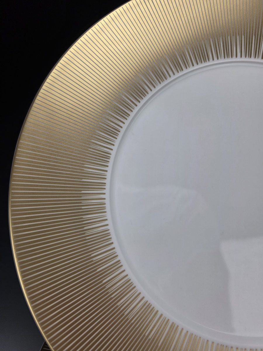 Bernardaud "Sol" - 12 Assiettes de présentation ∅ 30,5 cm-photo-2