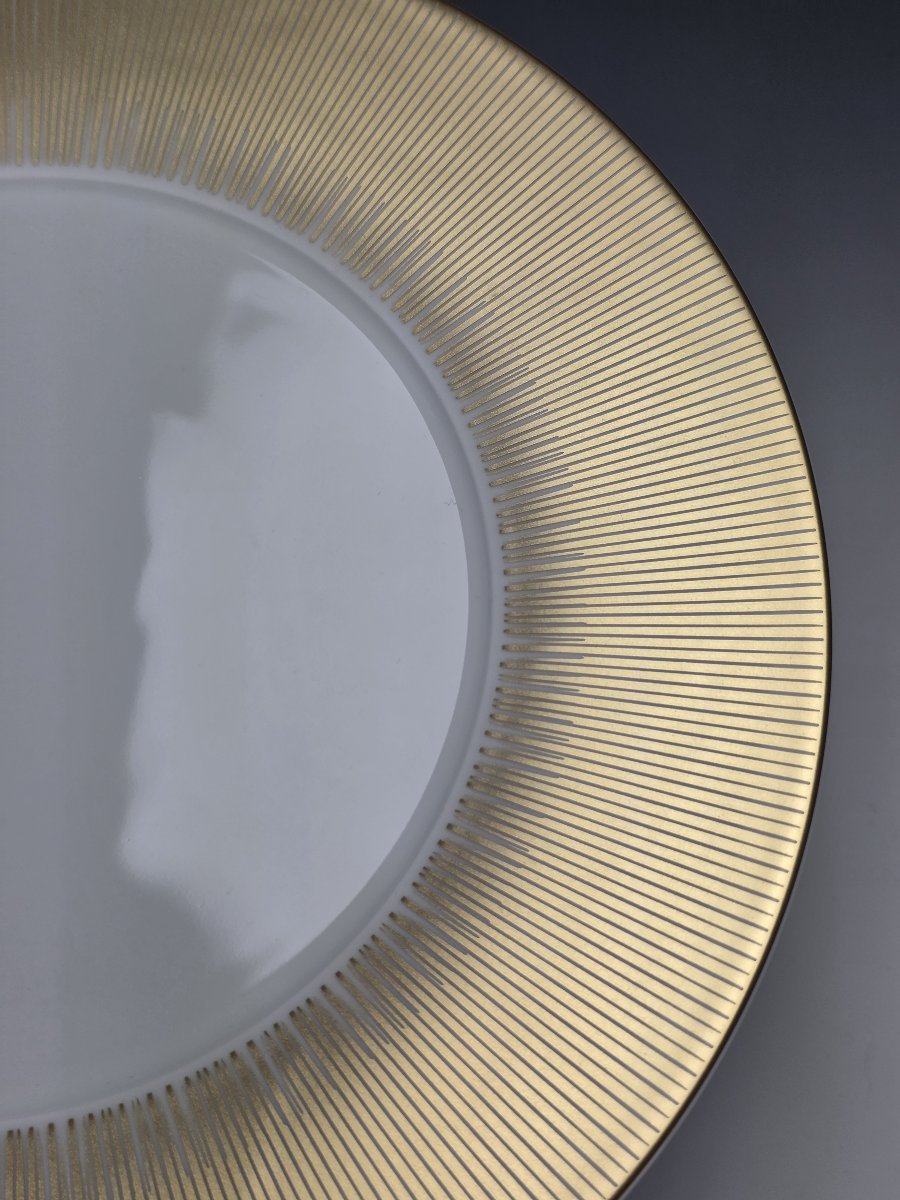 Bernardaud "Sol" - 12 Assiettes de présentation ∅ 30,5 cm-photo-1