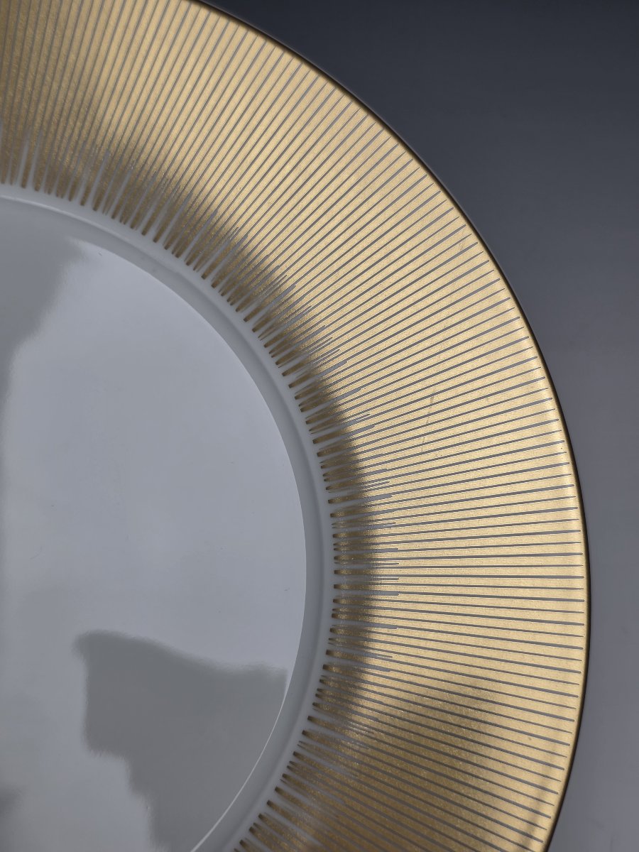Bernardaud "Sol" - 12 Assiettes de présentation ∅ 30,5 cm-photo-4