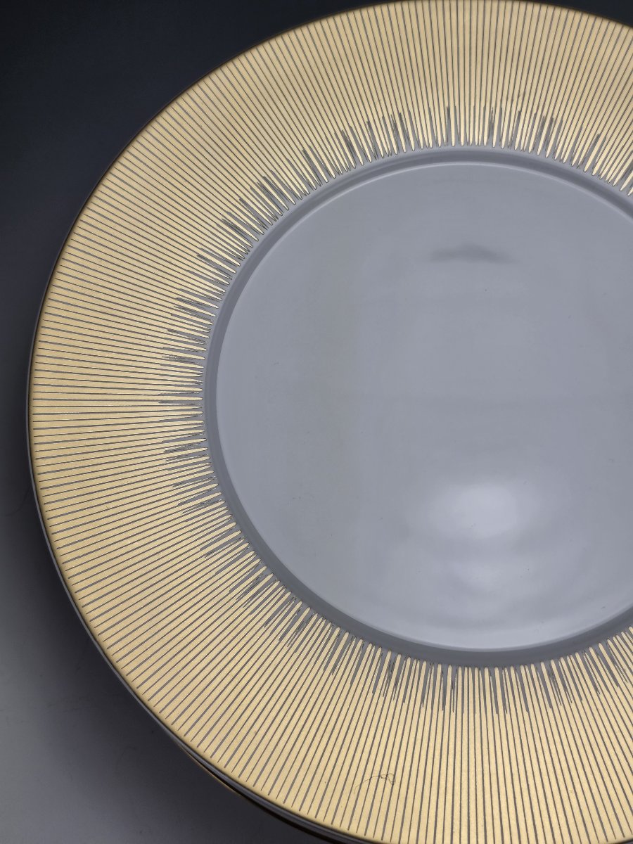 Bernardaud "Sol" - 12 Assiettes de présentation ∅ 30,5 cm-photo-6