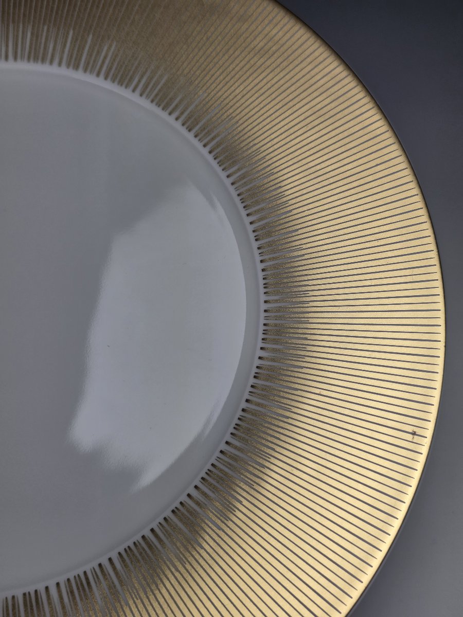Bernardaud "Sol" - 12 Assiettes de présentation ∅ 30,5 cm-photo-7
