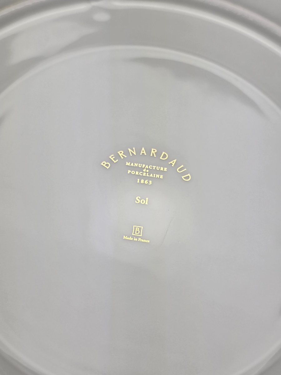 Bernardaud "Sol" - 12 Assiettes de présentation ∅ 30,5 cm-photo-8