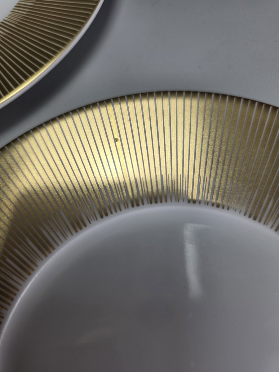 Bernardaud "sol" - 12 Bread Plates, ∅ 16 Cm-photo-5