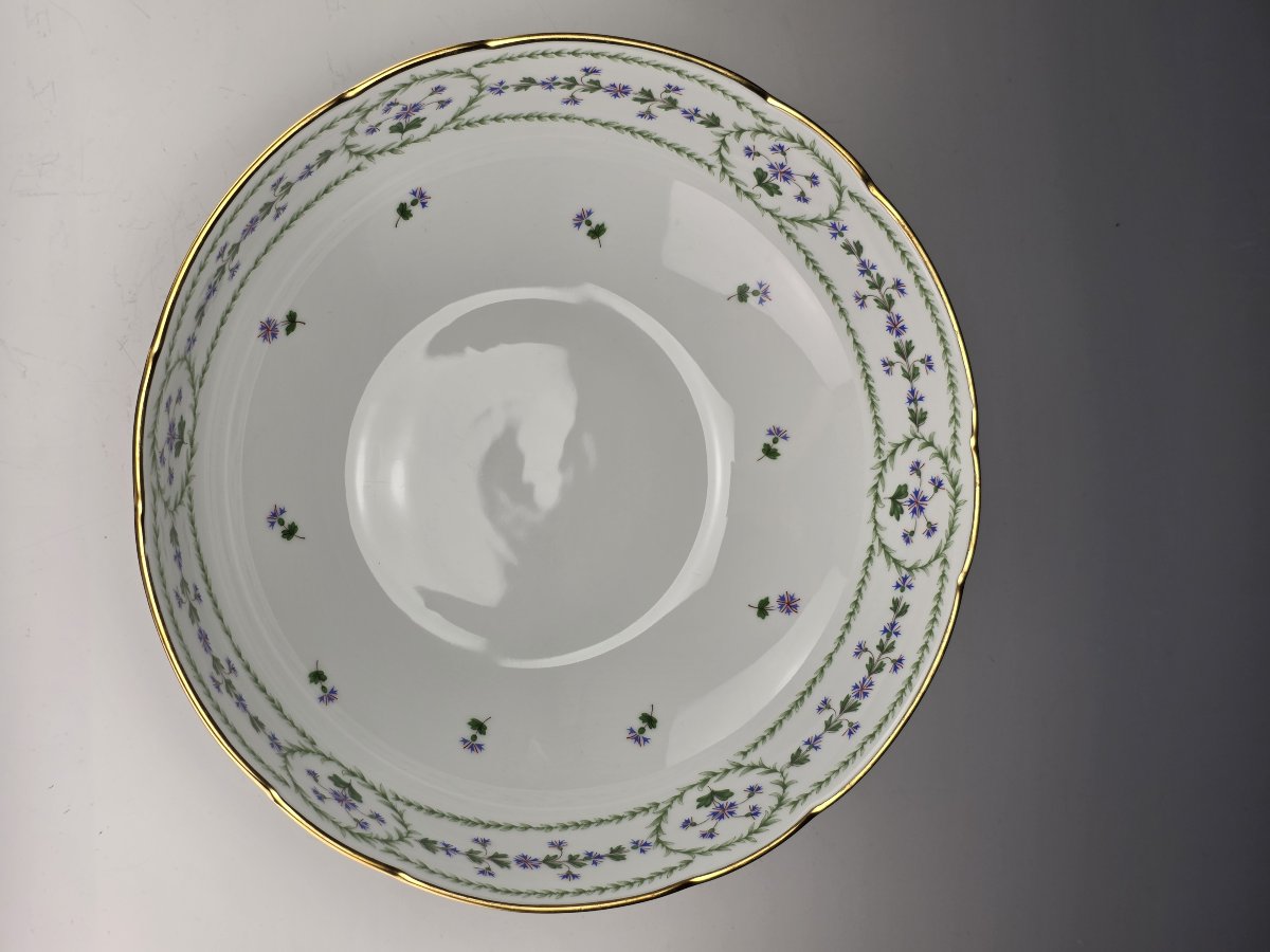 Bernardaud "barbeaux" - 1 Salad Bowl ∅ 25 Cm-photo-4