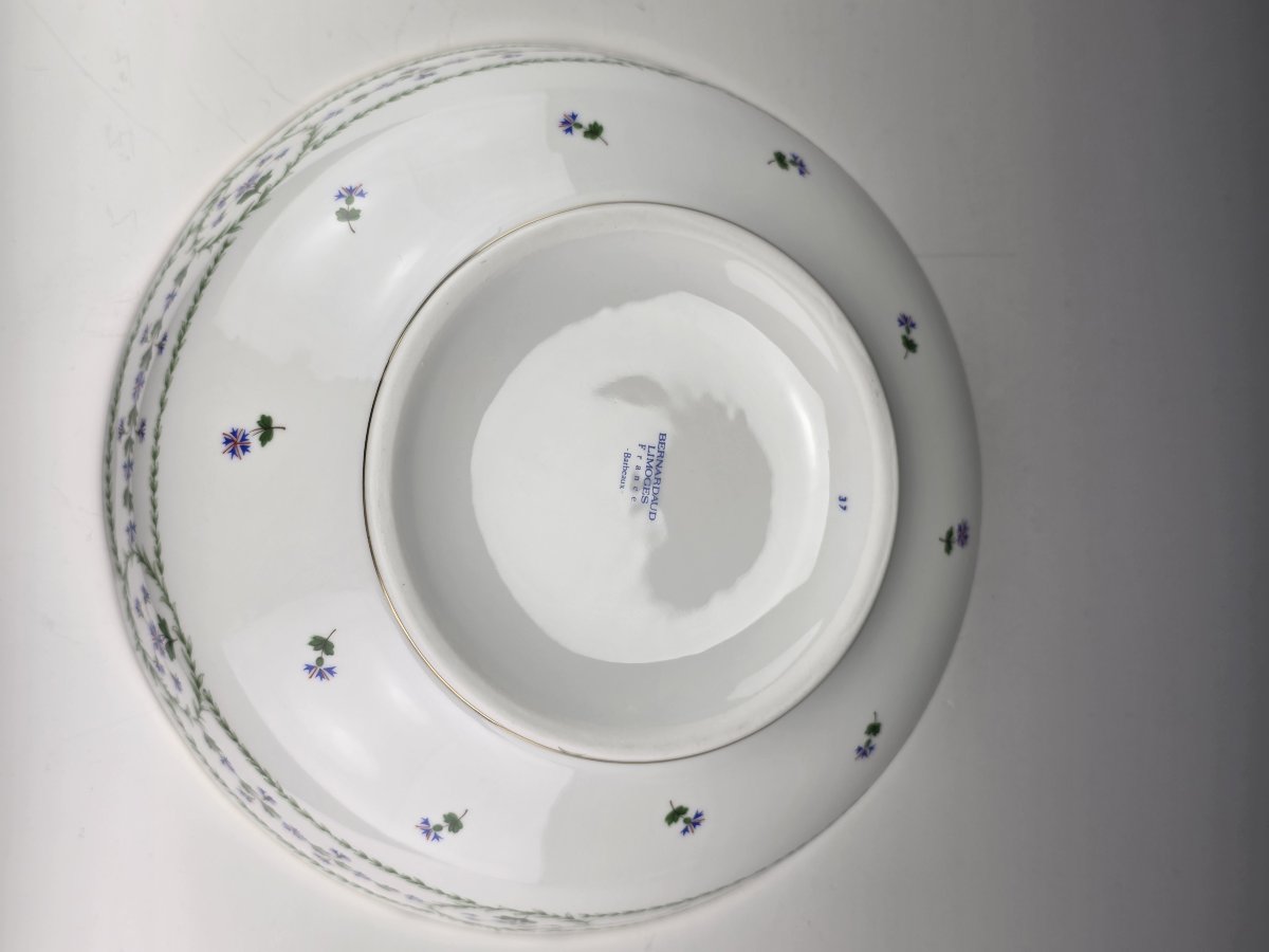 Bernardaud "barbeaux" - 1 Salad Bowl ∅ 25 Cm-photo-1