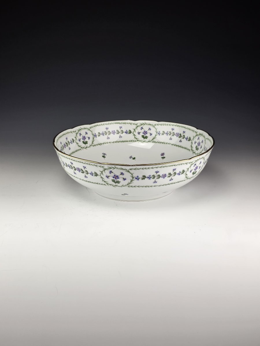 Bernardaud "barbeaux" - 1 Salad Bowl ∅ 25 Cm