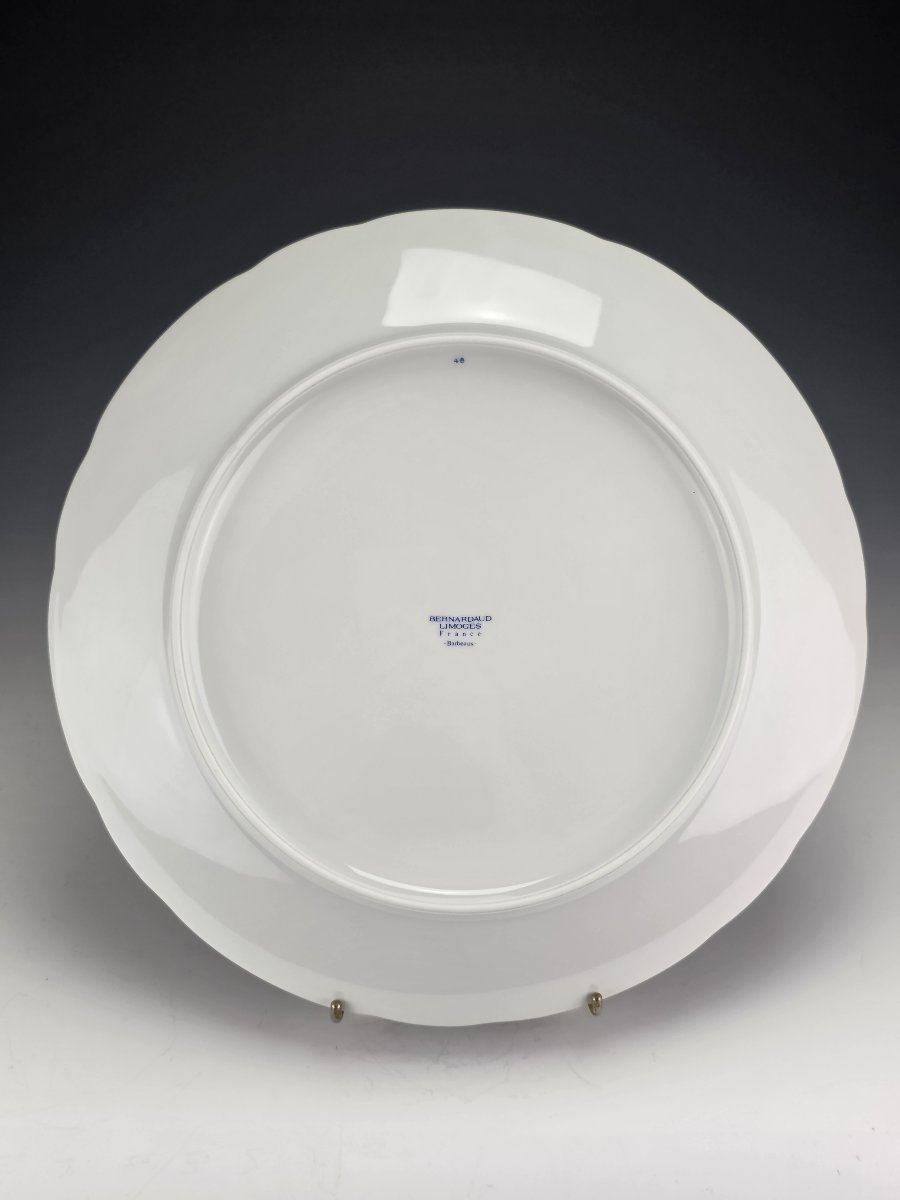 Bernardaud "Barbeaux" - 1 Plat rond ∅ 30 cm-photo-4