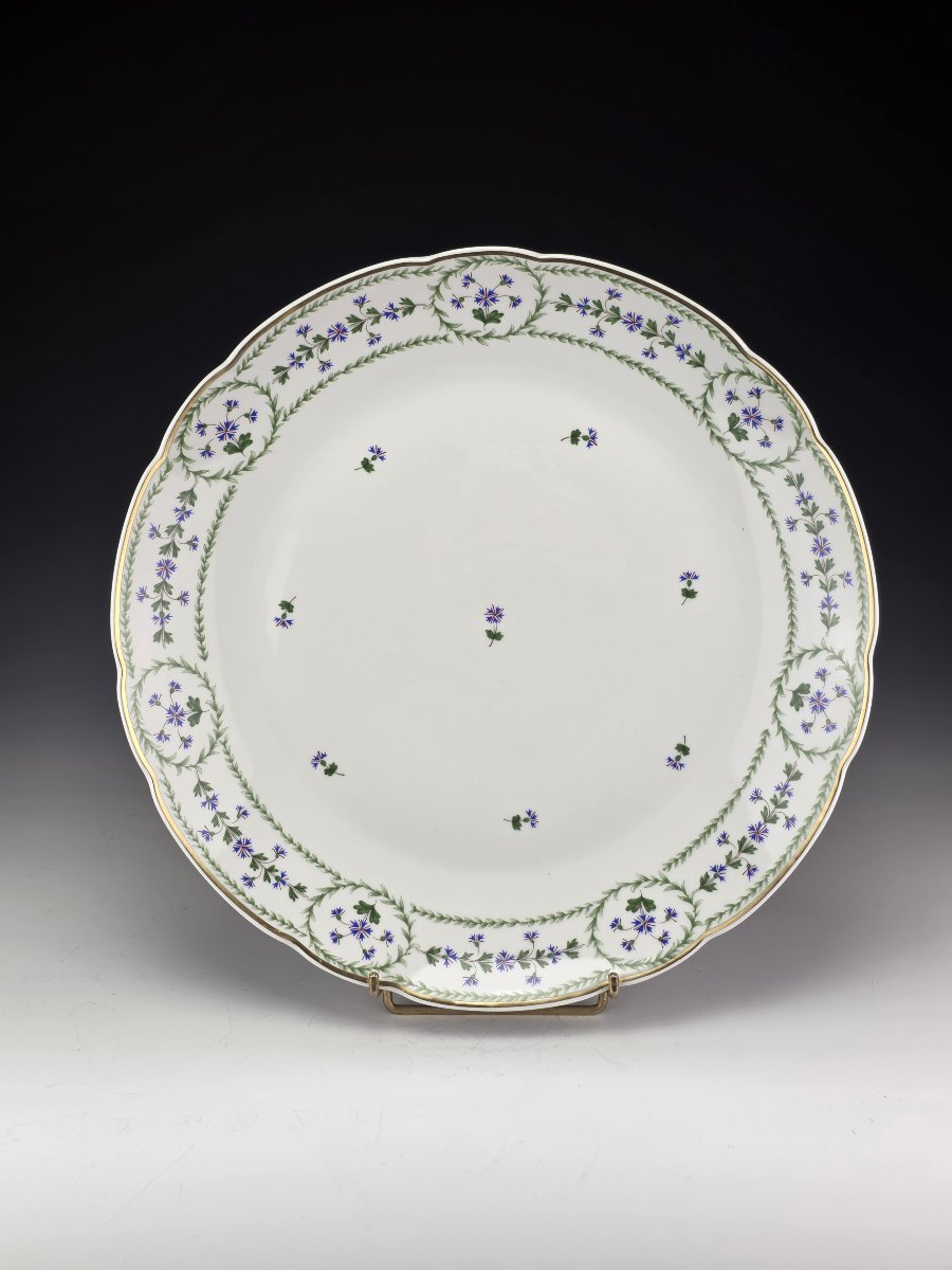 Bernardaud "Barbeaux" - 1 Plat rond ∅ 30 cm