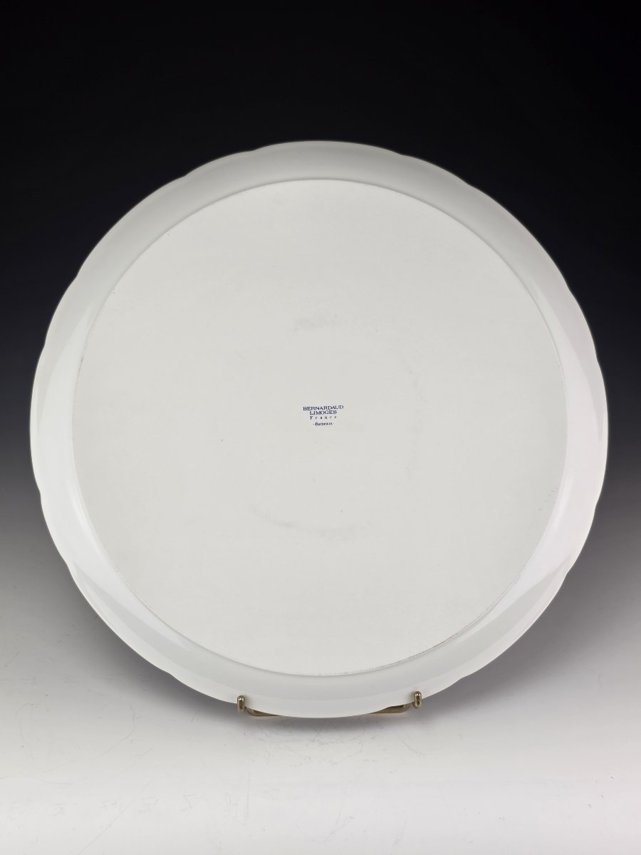 Bernardaud "Barbeaux" - 1 Plat à tarte ∅ 31 cm-photo-4