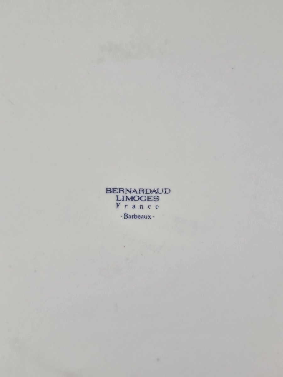 Bernardaud "Barbeaux" - 1 Plat à tarte ∅ 31 cm-photo-1