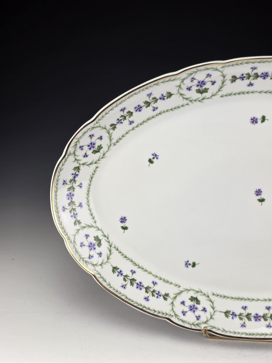 Bernardaud "Barbeaux" - 1 Plat ovale L 40 cm-photo-2