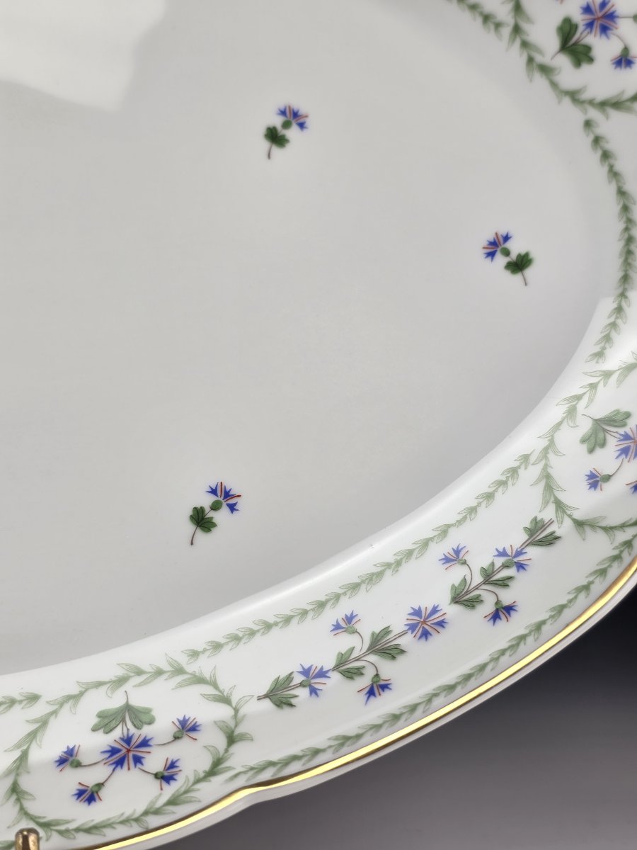 Bernardaud "Barbeaux" - 1 Plat ovale L 40 cm-photo-4