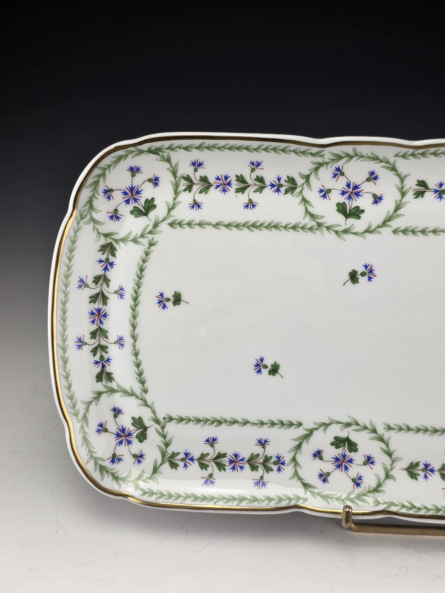 Bernardaud "Barbeaux" - 1 Plat à cake L 37 cm-photo-2