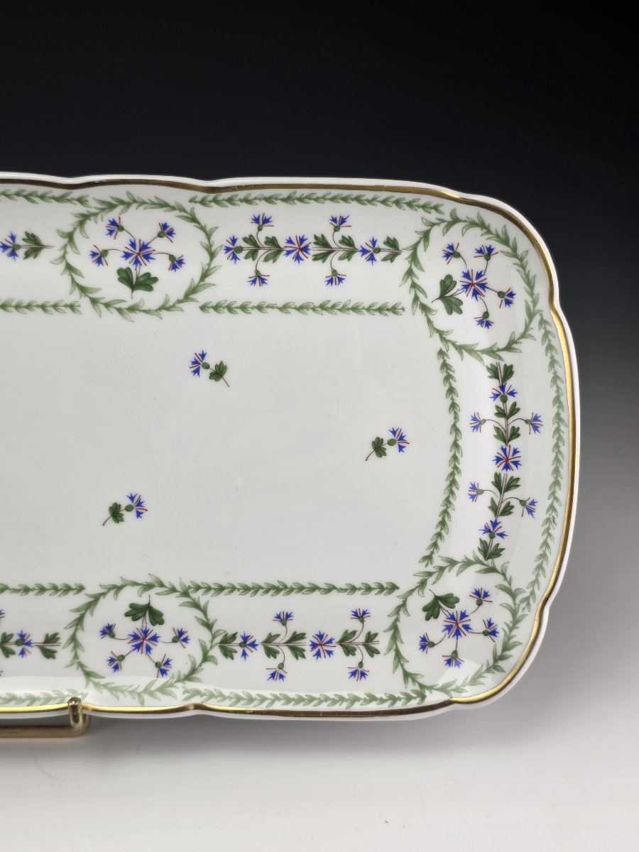Bernardaud "Barbeaux" - 1 Plat à cake L 37 cm-photo-3