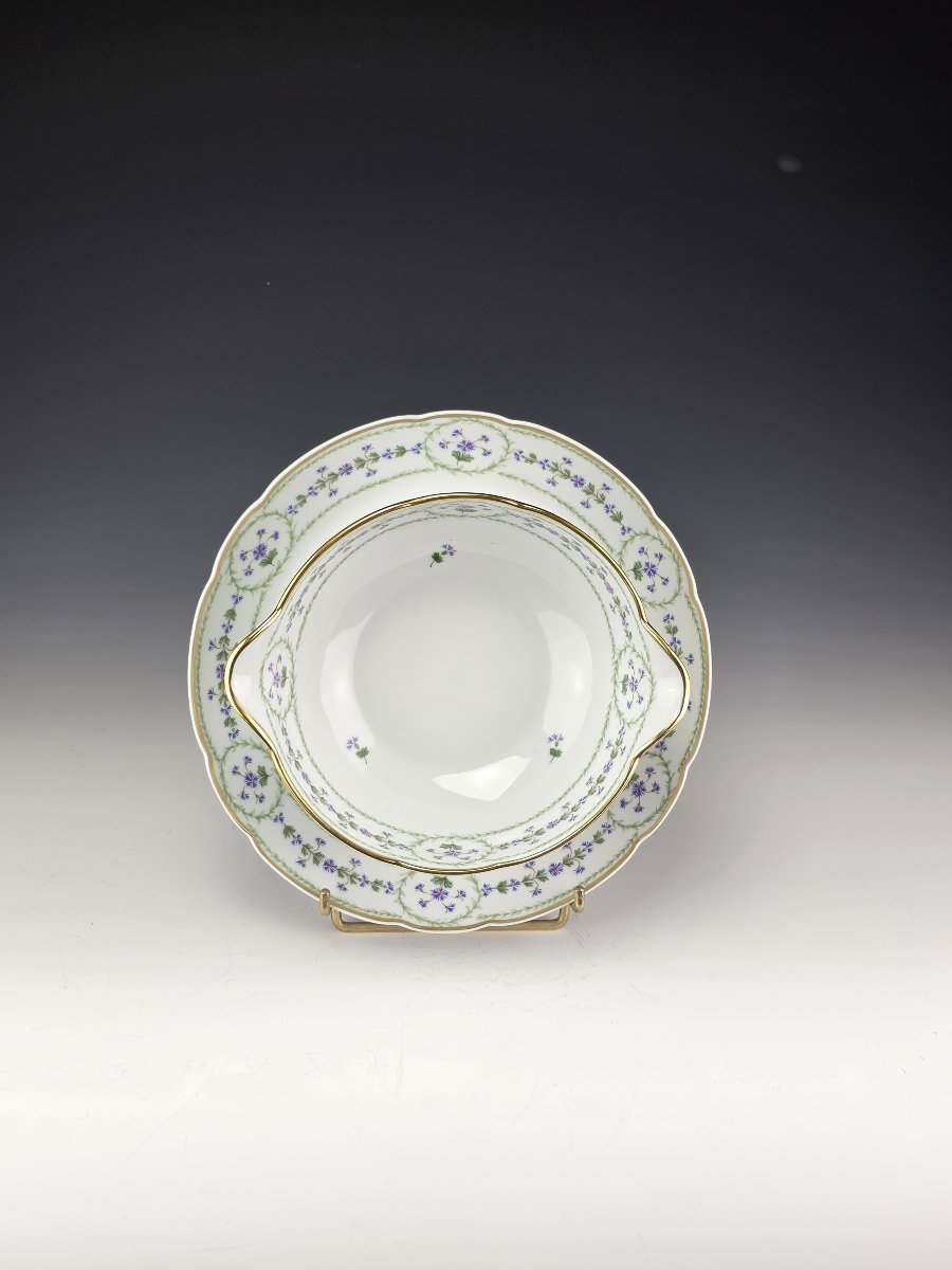 Bernardaud "barbeaux" - 1 Gravy Boat - ∅ 20 Cm-photo-2