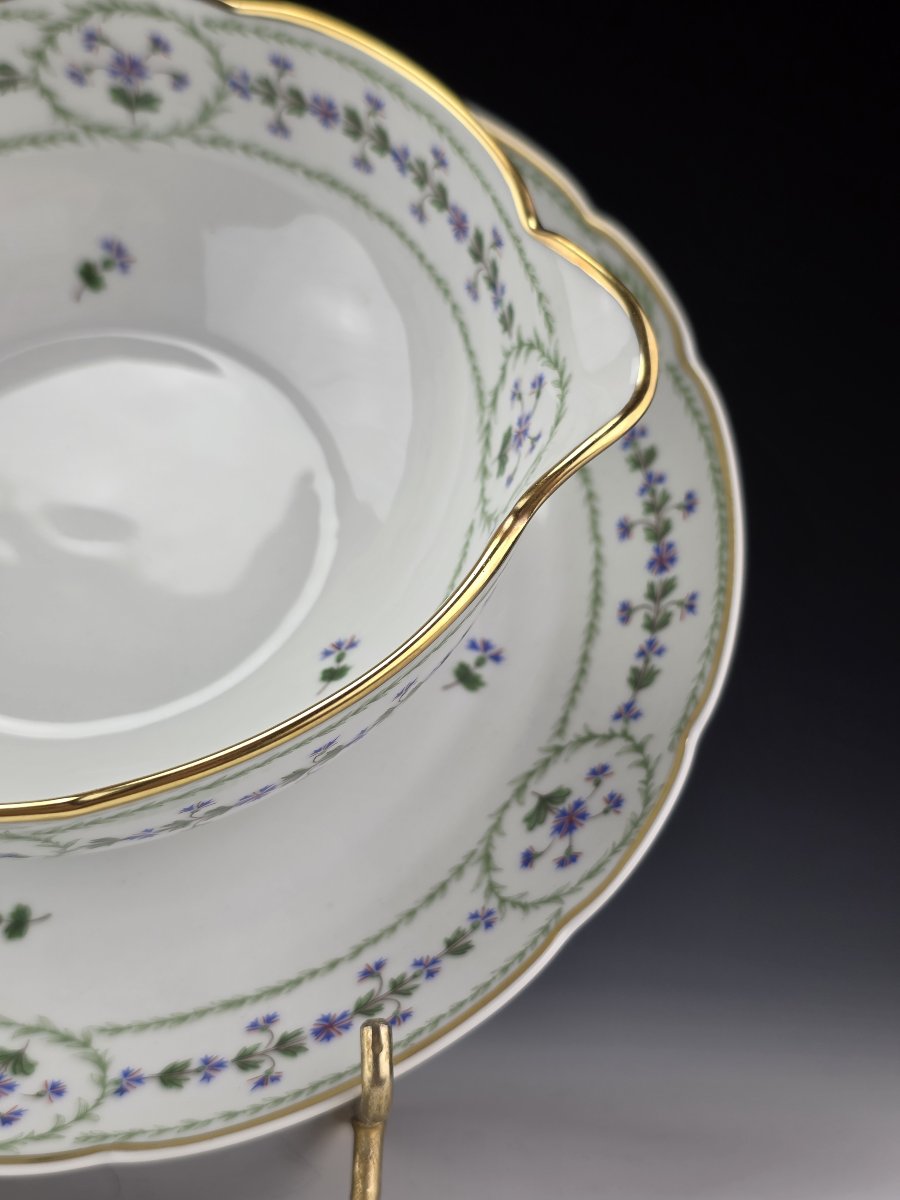 Bernardaud "barbeaux" - 1 Gravy Boat - ∅ 20 Cm-photo-3