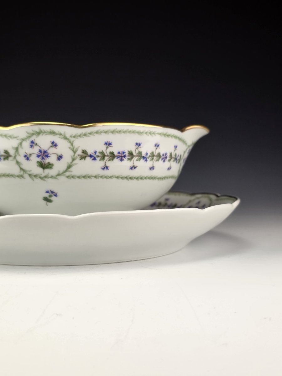 Bernardaud "barbeaux" - 1 Gravy Boat - ∅ 20 Cm-photo-1