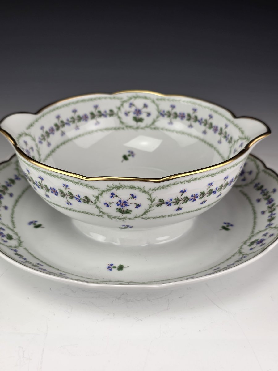 Bernardaud "barbeaux" - 1 Gravy Boat - ∅ 20 Cm