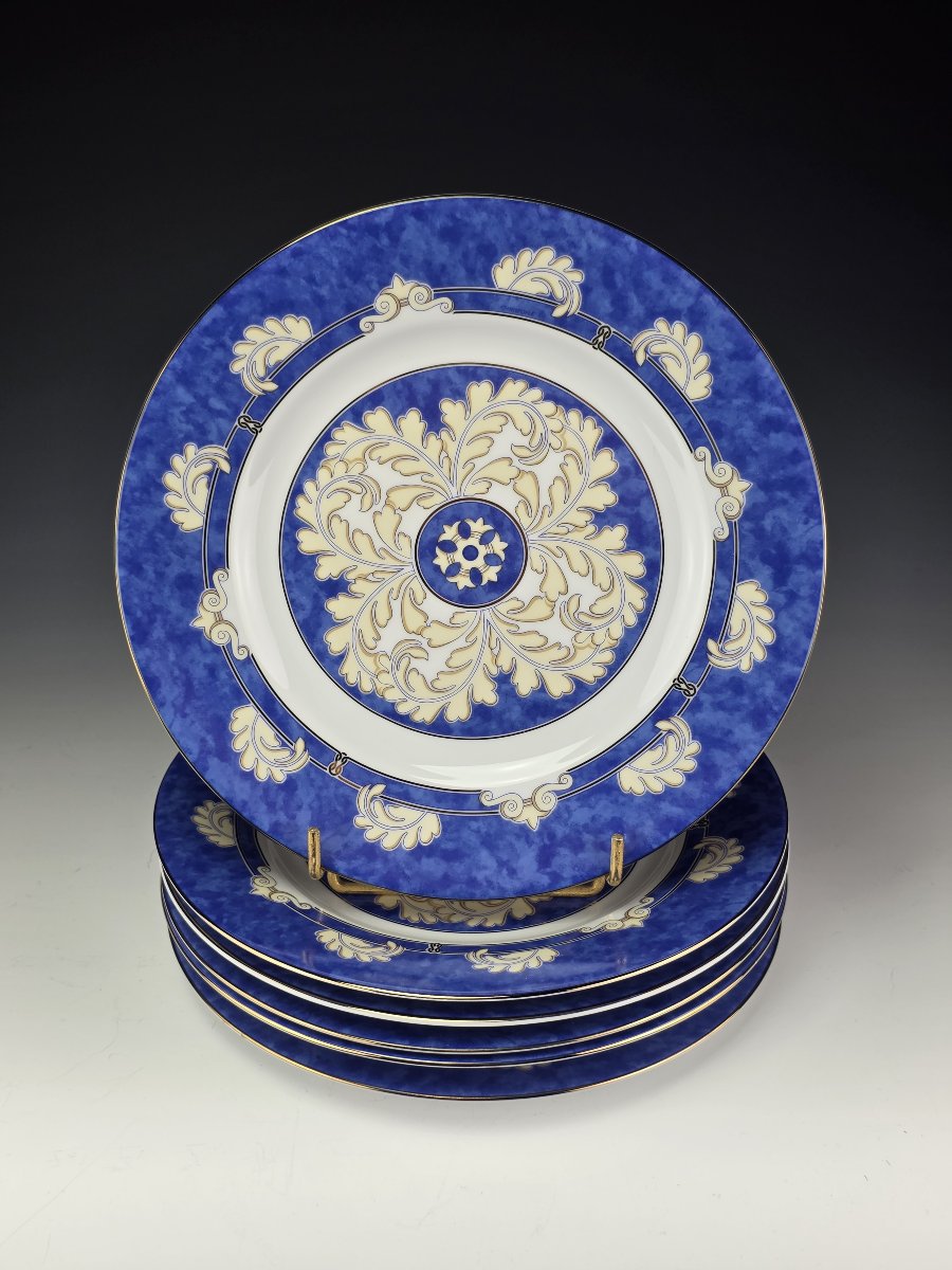 CHRISTOFLE "Océana Bleu" - Service de Table 20 pcs Porcelaine - Neuf - Boîtes-photo-2