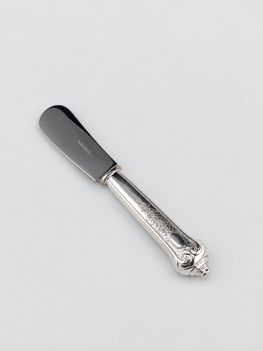Puiforcat "élysée" - Butter Knife - 950‰ Silver - 12.5 Cm - 52 G