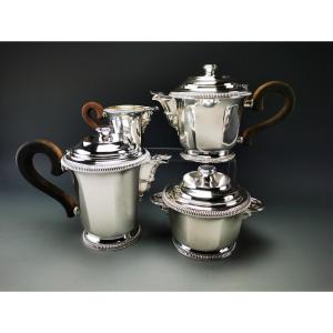 Christofle / Cardeilhac - Exceptional Art Deco Sterling Silver Coffee Tea Service