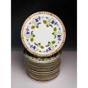 Haviland - Impératrice Eugénie - 1x Assiette à Dessert (plusieurs disponibles)