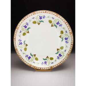 Haviland - Impératrice Eugénie - Plat de service Rond Creux  ∅ 32cm