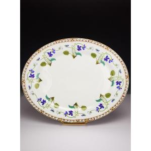 Haviland - Impératrice Eugénie -Plat de service ovale - 40 cm