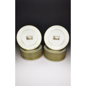 Richard GINORI "Fiesole" - 1 Assiette de Table ∅ 25 cm