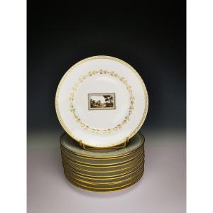 Richard GINORI "Fiesole" - 1 Assiette à dessert ∅ 19,5 cm
