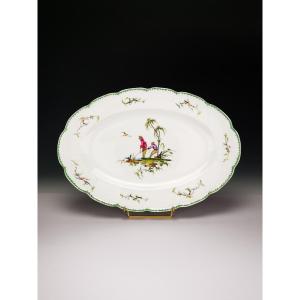 Raynaud - Limoges Si Kiang - 1 Oval Serving Dish 36 Cm