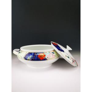 RAYNAUD "Tout Fou" Jardin de Printemps - 1 Bouillon couvert  ∅ 26cm 