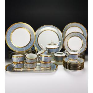 Ch.field Haviland & C. Parlon - "edith Pascal" - Dinner Service For 8 People - 43 Pcs