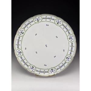 Bernardaud "Barbeaux" - 1 Plat à tarte ∅ 31 cm