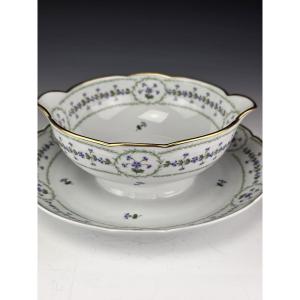 Bernardaud "barbeaux" - 1 Gravy Boat - ∅ 20 Cm