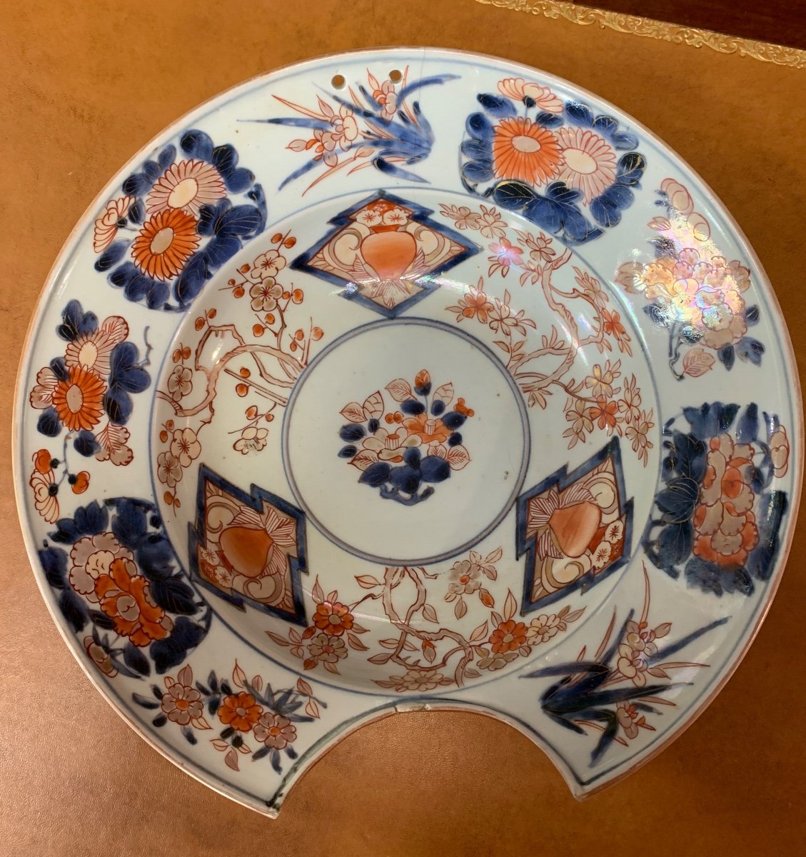 Plat à Barbe , Porcelaine De Chine 