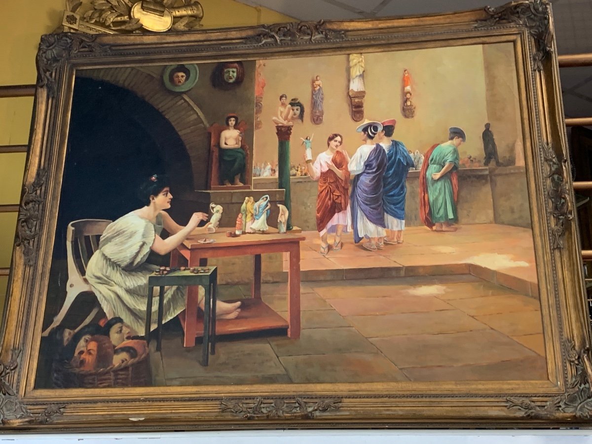 L’atelier Des Tanagras Par Gerõme