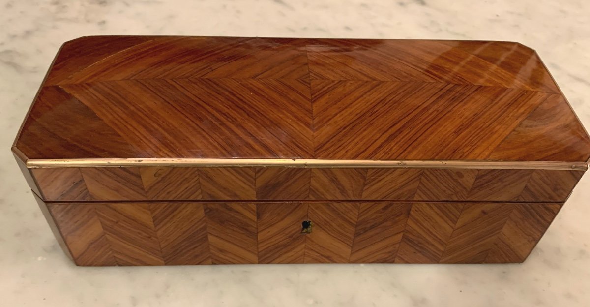 Box, Rosewood Marquetry